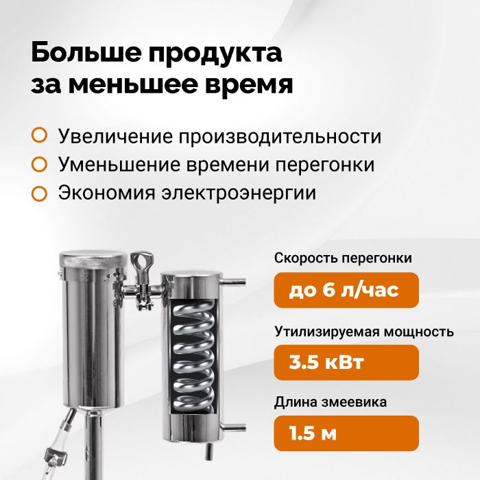 Самогонный аппарат Дымка 3.0