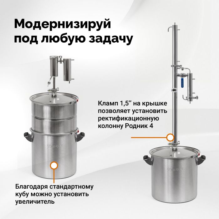 Самогонный аппарат Дымка 3.0